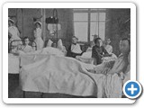 The Mens Ward At Scarborough Hospital After The Naval Bombardment