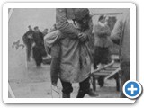 A Wounded Cavalry Sergeant Being Carried