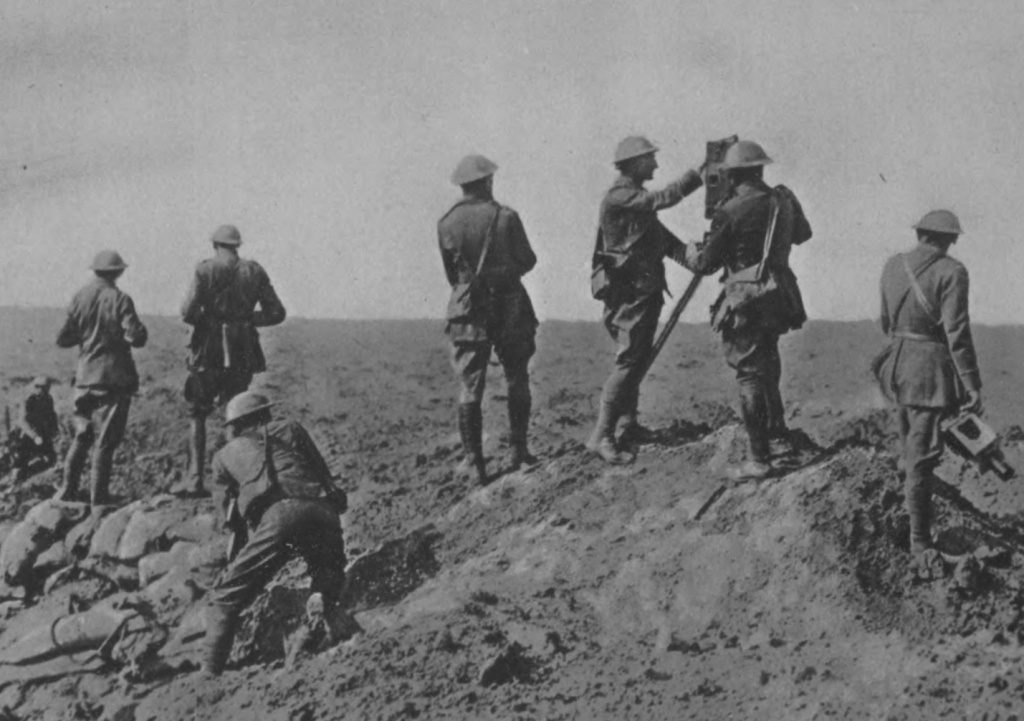 A Canadian Camera Operator At Work During The Attack On Courcelette