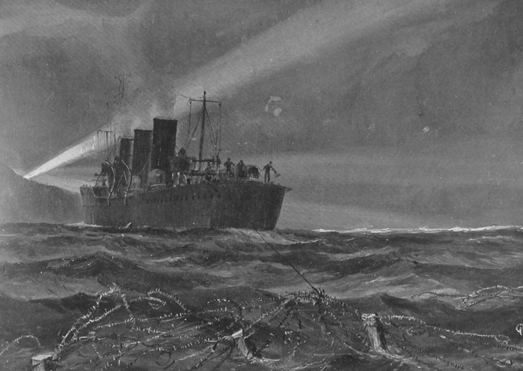 Removing Submerged Barbed Wire Off The Gallipoli Coast