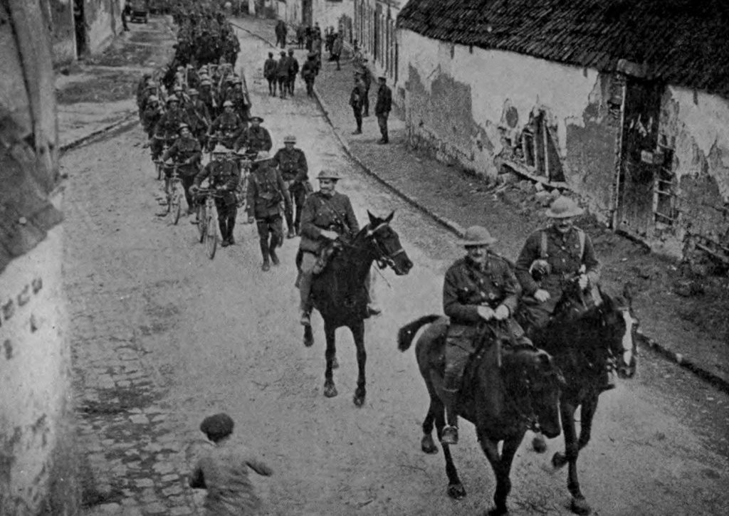 Newfoundland Cyclists Returning To Billets After Monchy