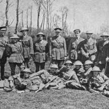 Officers Of The Newfoundland Regiment In France 1917