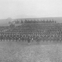 Royal Highlanders Of Canada On Salisbury Plain Feb 1915