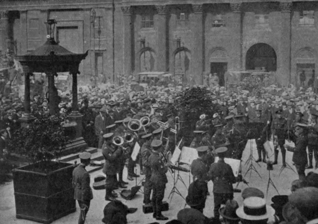 The Newfoundland Regiment Band At The Royal Exchange London