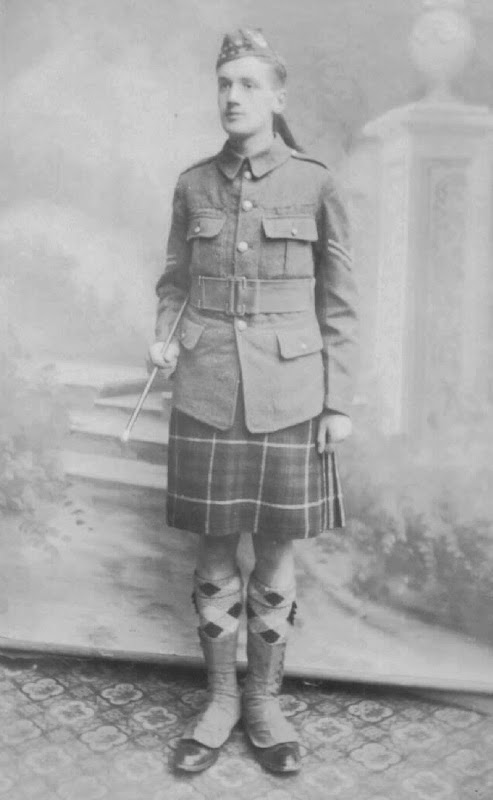 A Soldier In The Seaforth Highlanders
