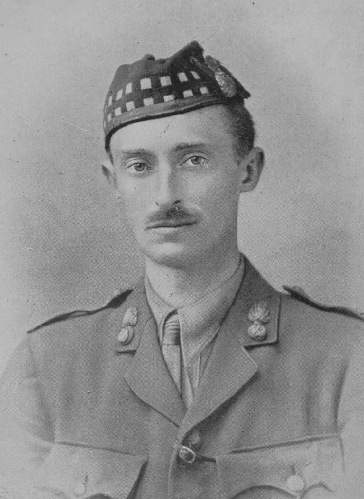 An Officer In The Royal Scots Fusiliers