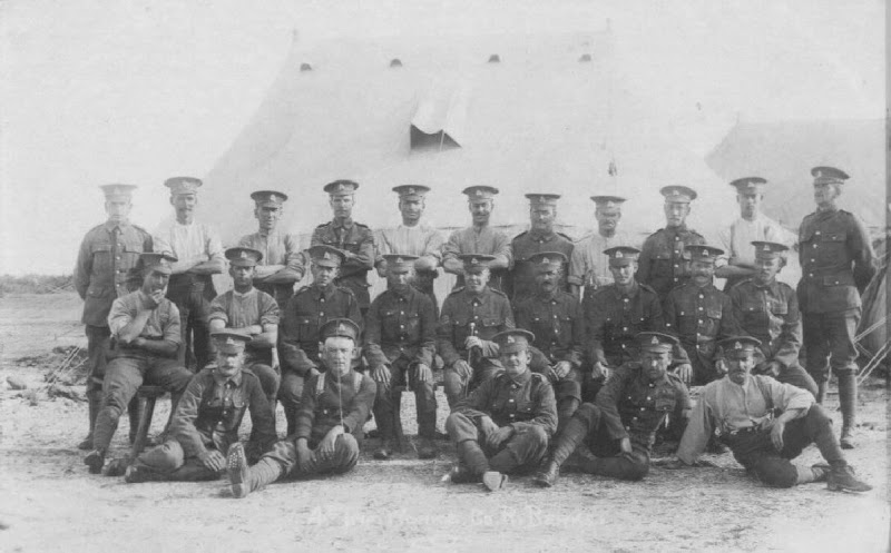 Soldiers In The Royal Berkshire Regiment