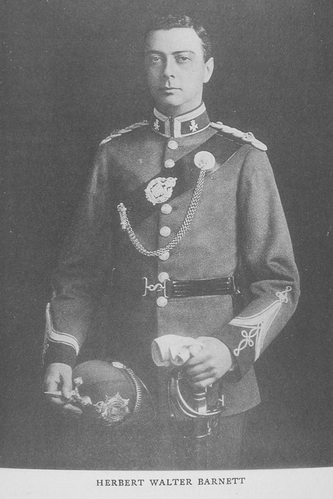 Barnett H W Captain 13th London Regiment